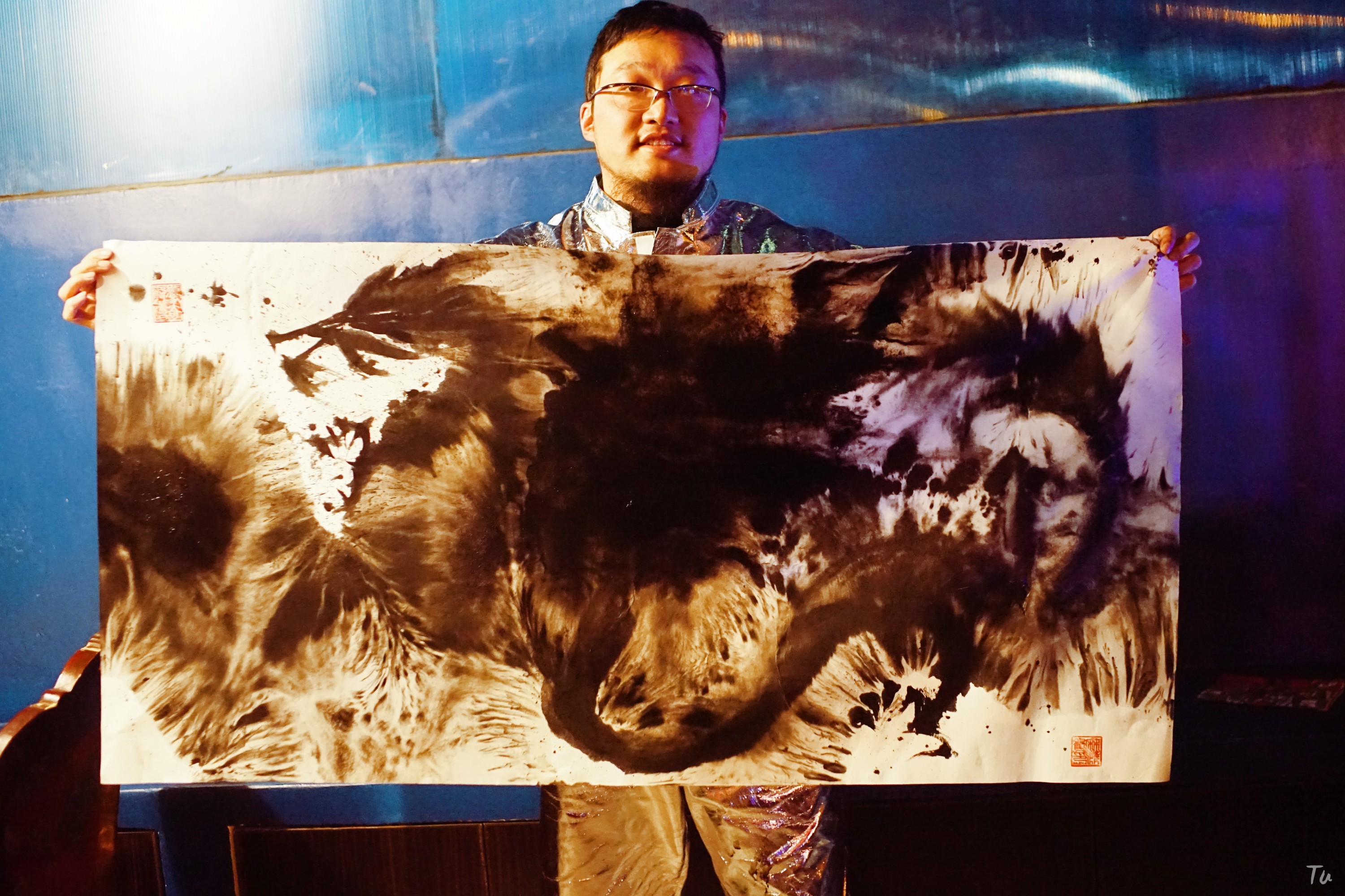 Live painting - photo by Tutu