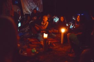 Camp Jamboree – don’t need no electricity! Got a match?