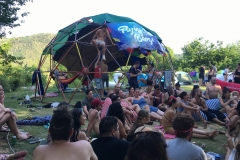 Flying Baozi Theme Camp - Picture by Armands Strauja