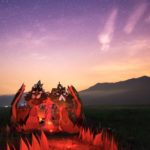 Fire Lotus Temple at dusk - Picture by Antgutz