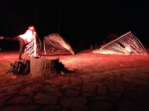 'Dancing with Inertia' sculpture and dance performance collaboration, 2015