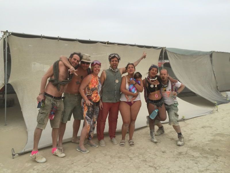 Dragon Burn Organisers at Burning Man in 2016